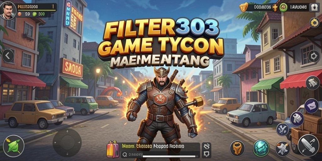 Tampilan gameplay FILTER303 yang seru dan interaktif.