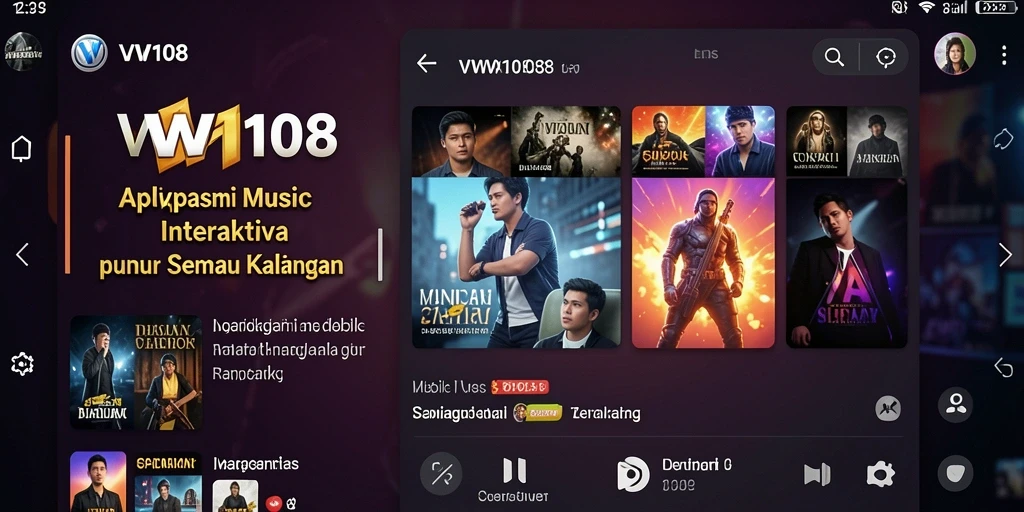 Tangkapan layar VW108 menampilkan gameplay interaktif yang seru.