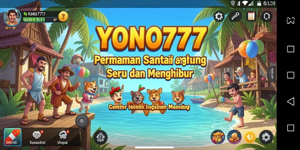 Tampilan gameplay YONO777 yang seru dan interaktif.