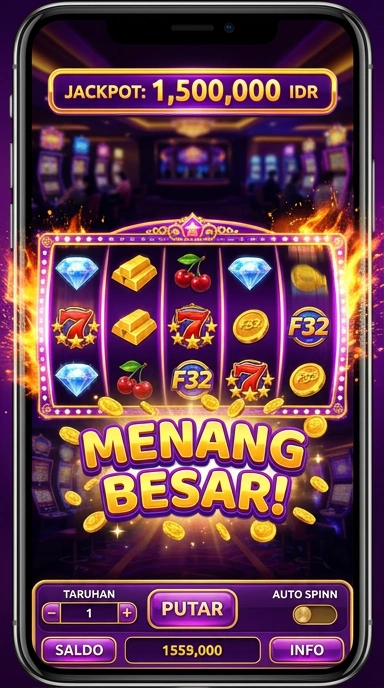 Tampilan detail aplikasi di f32 memberikan informasi lengkap untuk pengguna.